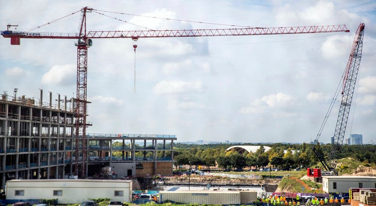 East Austin crane collision