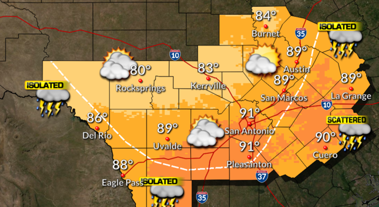 September 14 weather forecast