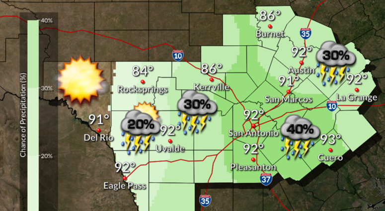 September 16 weather forecast