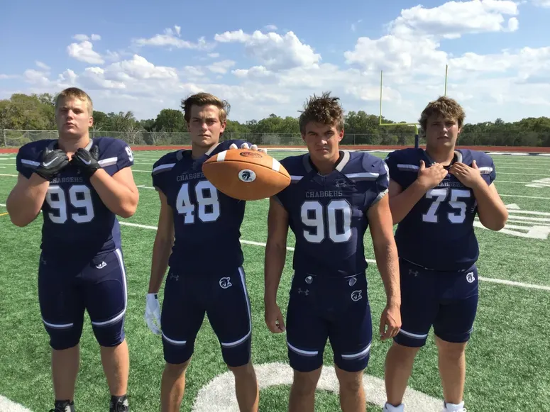 VYPE High School Football Boerne Champion Chargers