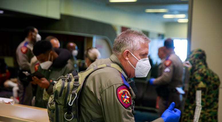 DPS trooper quarantine check