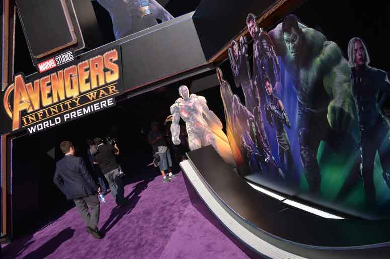 Avengers: Infinity War world premiere Avengers: Infinity War world premiere