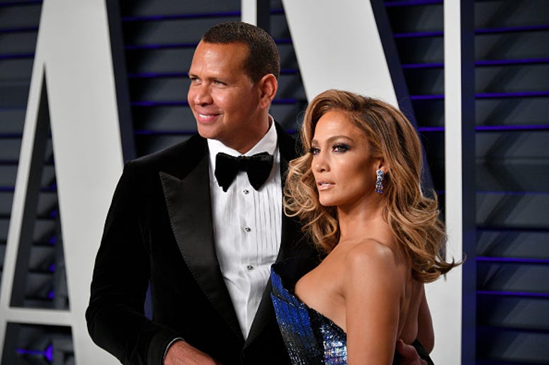Jennifer Lopez and Alex Rodriguez