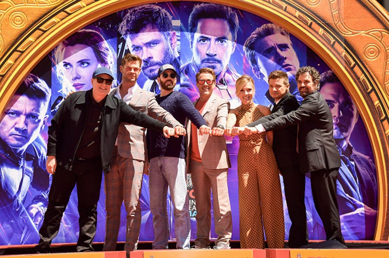 Cast of Avengers: Endgame