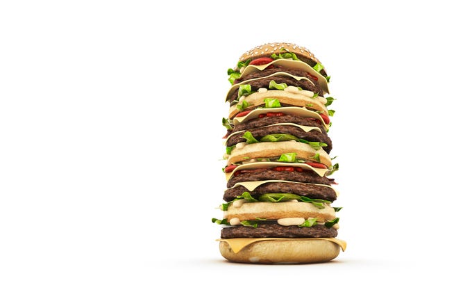 Tall Burger