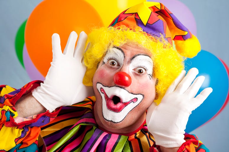 Clown, Funny Face, Balloons Clown, Funny Face, Balloons
