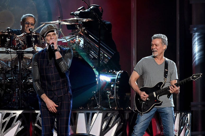 David Lee Roth and Eddie Van Halen