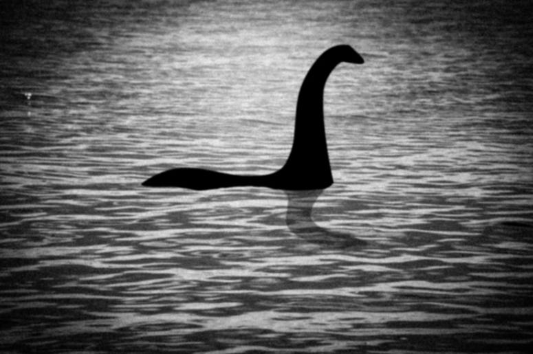 Loch Ness Monster Stock Photo