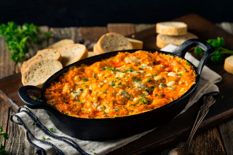 Buffalo chicken dip