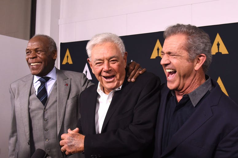 Danny Glover, Richard Donner and Mel Gibson