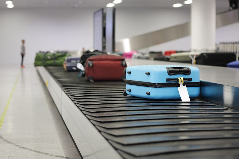 Luggage, Suitcase, Airport, Conveyer Belt Luggage, Suitcase, Airport, Conveyer Belt