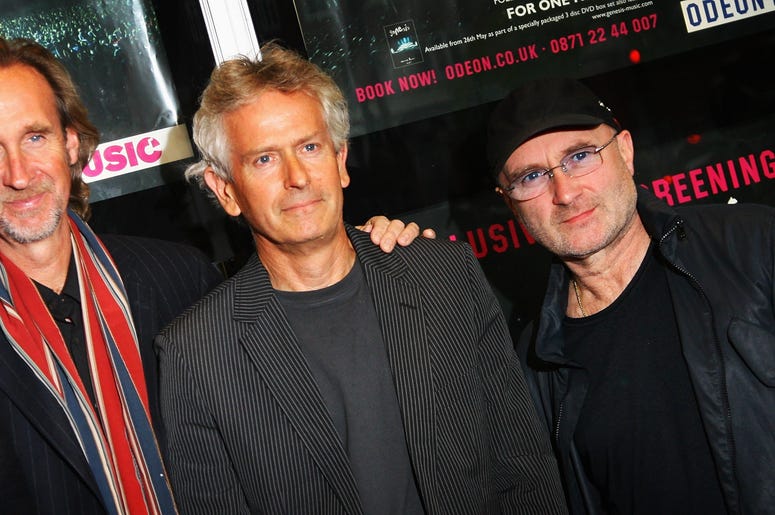 Phil Collins, Mike Rutherford, and Tony Banks