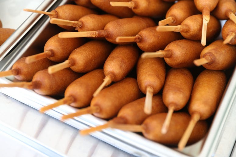 corn dogs corndogs