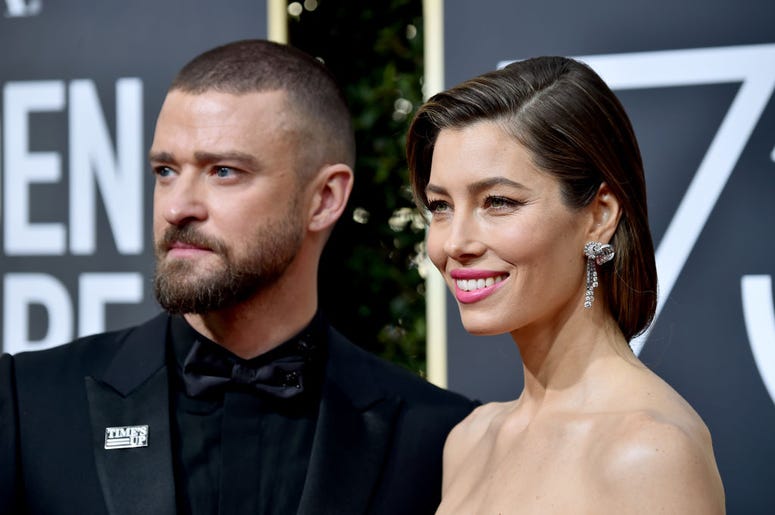 Justin Timberlake and Jessica Biel