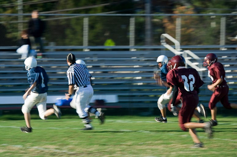 high school football game