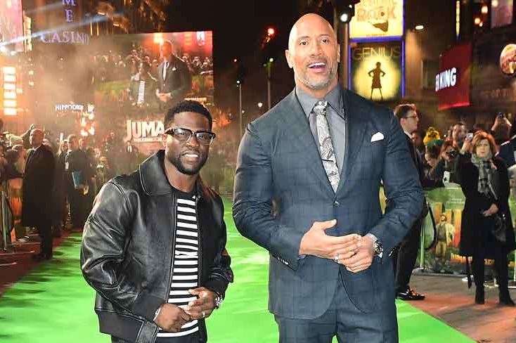 Kevin Hart & Dwayne The Rock Johnson Kevin Hart & Dwayne The Rock Johnson