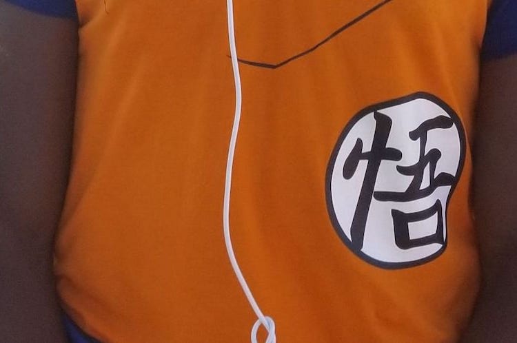 Dragon Ball Z, Goku, Gi, Shirt Dragon Ball Z, Goku, Gi, Shirt