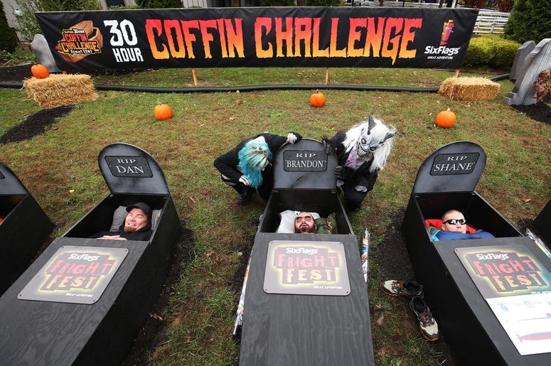 Six Flags Coffin Challenge