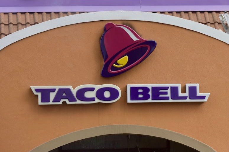 Taco Bell, Restaurant, Exterior, Sign, Florida, 2019 Taco Bell, Restaurant, Exterior, Sign, Florida, 2019