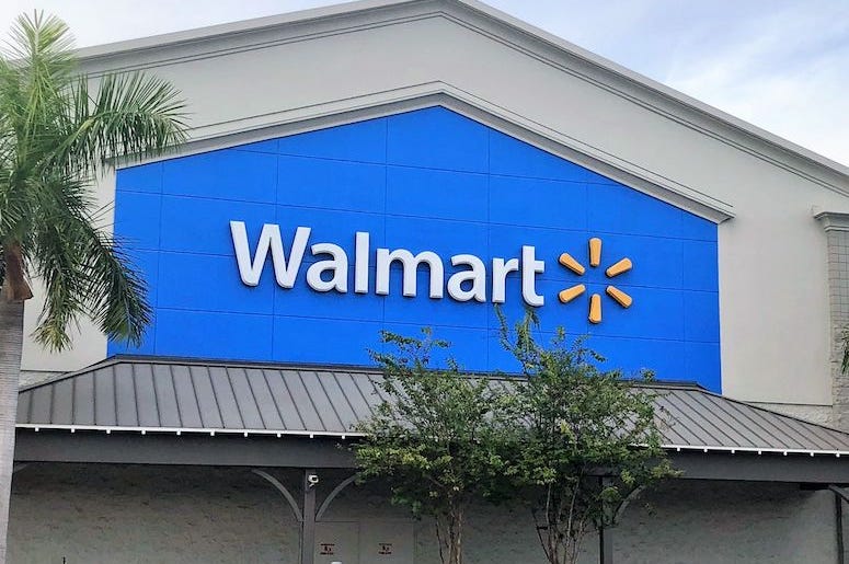 Walmart, Sign, Storefront, Florida Walmart, Sign, Storefront, Florida