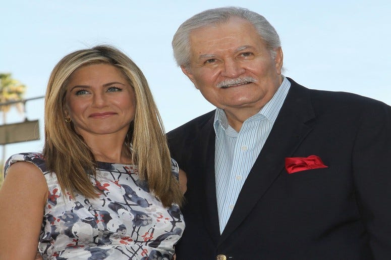 Jennifer Aniston and John Aniston Jennifer Aniston and John Aniston