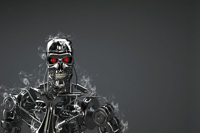 Terminator, Robot, Black, Animated Terminator, Robot, Black, Animated