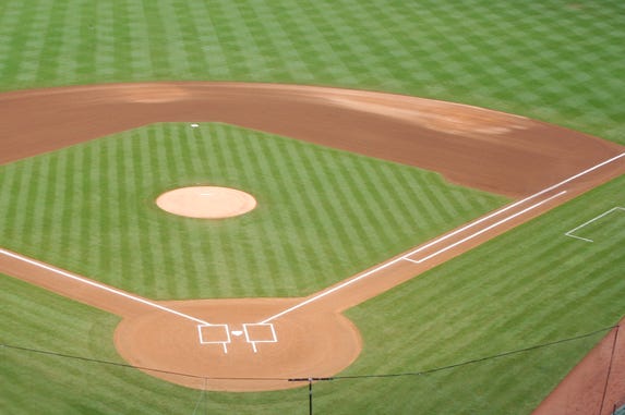 baseball field baseball