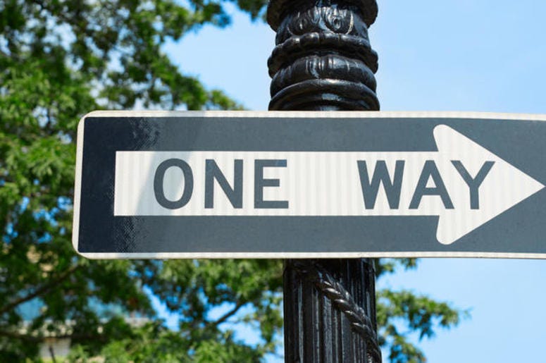 one way street one way street