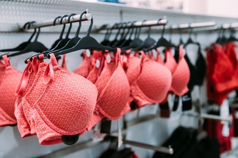 Bras, Underwear, Red, Shopping, Rack Bras, Underwear, Red, Shopping, Rack