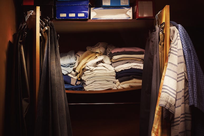 Closet, Old Clothes Closet, Old Clothes