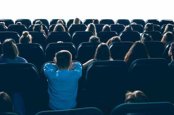 Movie Theater, Screen, White Screen Movie Theater, Screen, White Screen