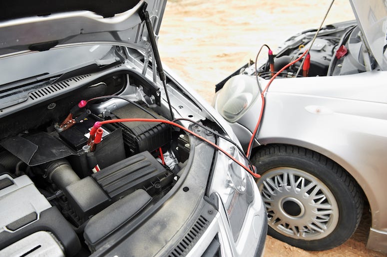 Car, Dead Battery, Jumpstart Car, Dead Battery, Jumpstart