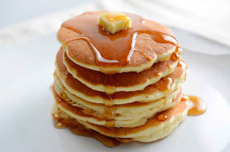 Pancakes, Syrup, Butter Pancakes, Syrup, Butter