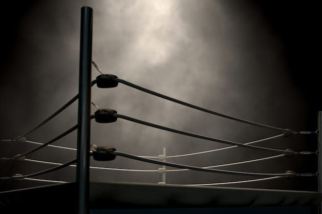 Wrestling Ring, Smoke Wrestling Ring, Smoke