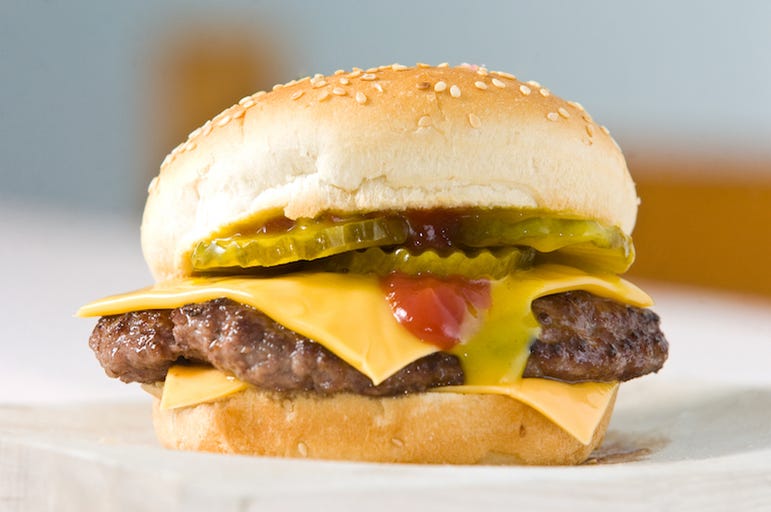 Cheeseburger, Ketchup, Pickles Cheeseburger, Ketchup, Pickles