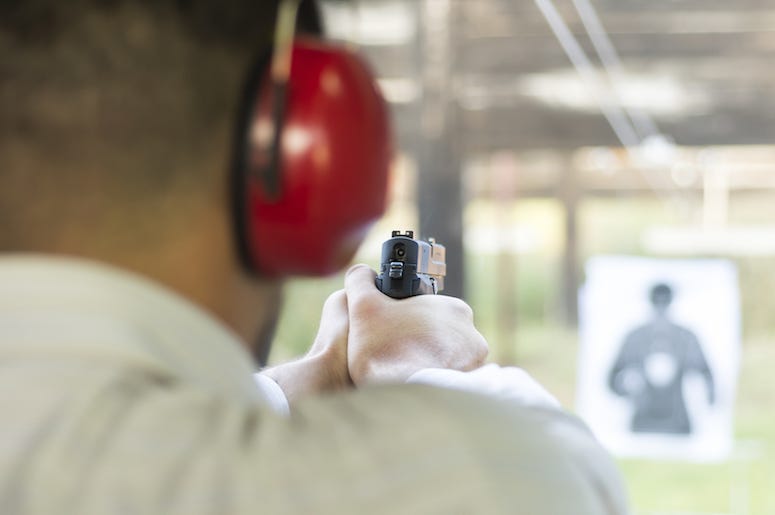 Gun Range, Firearm, Shooting, Target Gun Range, Firearm, Shooting, Target