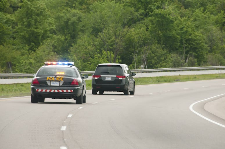 Police Chase, Highway, Sirens, Car Police Chase, Highway, Sirens, Car
