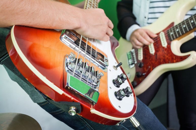 Playing The Guitar