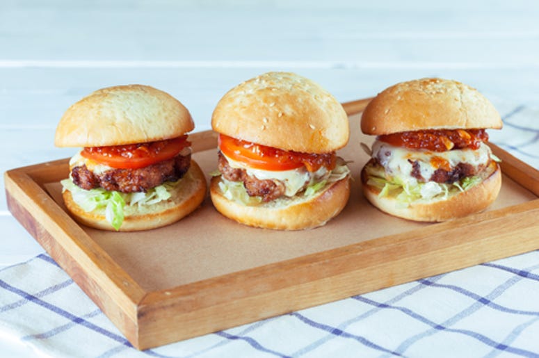 Three Burgers
