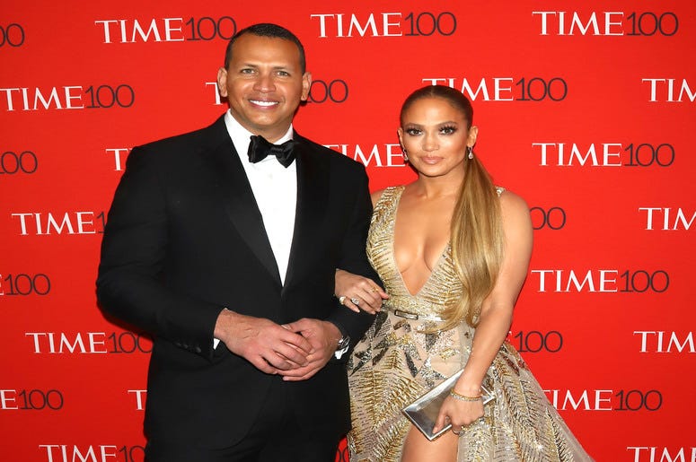 Alex Rodriguez and Jennifer Lopez Alex Rodriguez and Jennifer Lopez