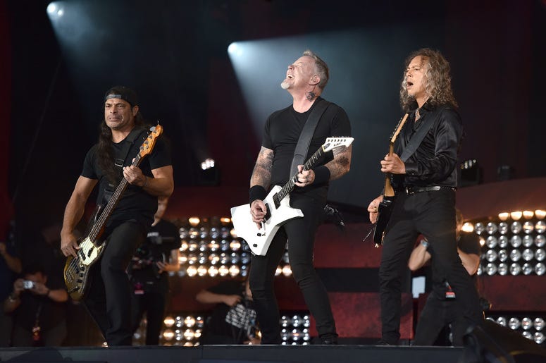 Metallica performs Metallica performs