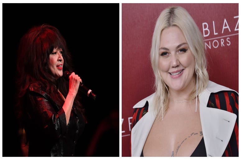 (Left) Ronnie Spector, Elle King (Right) (Left) Ronnie Spector, Elle King (Right)