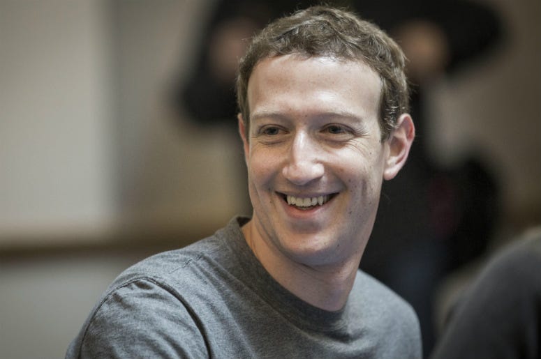 Facebook CEO Mark Zuckerberg speaks to guests gathered for a 'birthday' celebration at Facebook headquarters in Menlo Park, California. 100.3 Jack FM,Facebook,Data,Sharing,Hospitals,Patient,User,Information,Agreement,Project,Doctors,Healthcare,Providers,Cambridge Analytica,Mark Zuckerberg