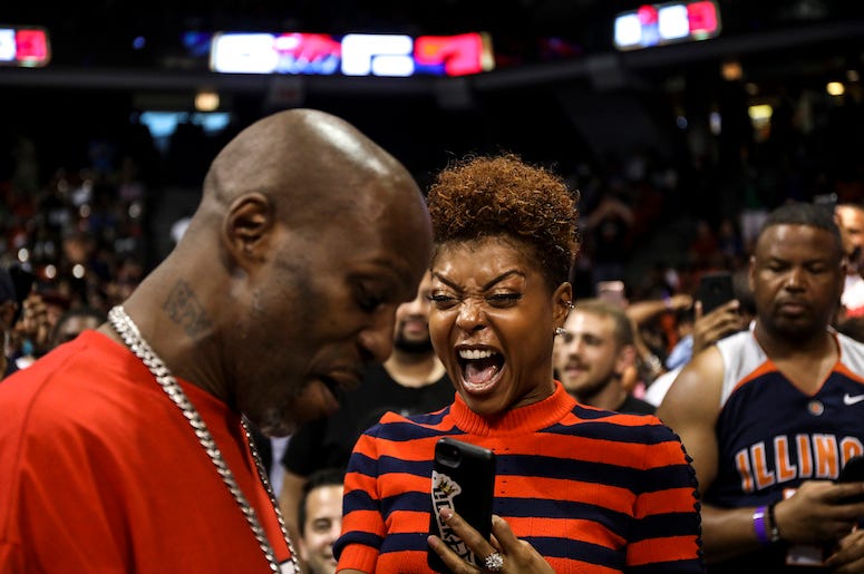 DMX, Rap, Excited Woman DMX, Rap, Excited Woman