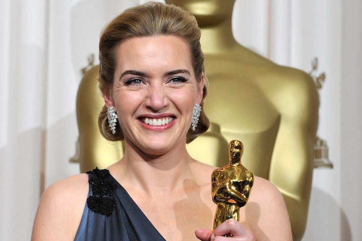 Kate Winslet, Academy Awards, Oscar, Smile, 2009 Kate Winslet, Academy Awards, Oscar, Smile, 2009