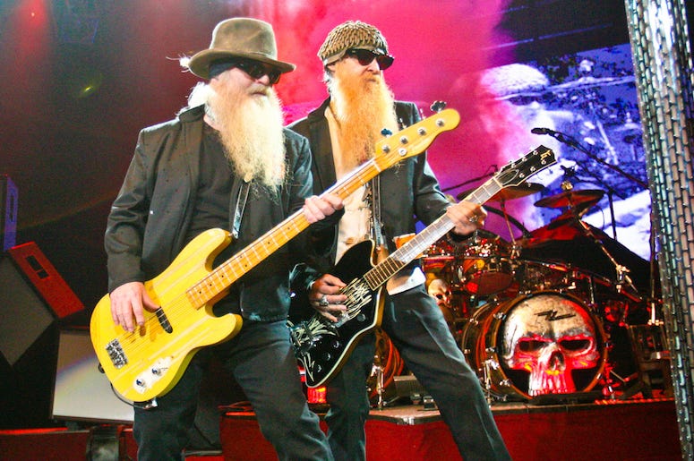 ZZ Top, Dusty Hill, Billy Gibbons, Concert ZZ Top, Dusty Hill, Billy Gibbons, Concert
