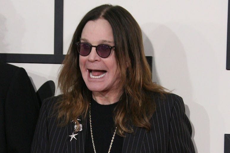 Ozzy Osborne, Grammy Awards, Huge Smile, Red Carpet, 2014 Ozzy Osborne, Grammy Awards, Huge Smile, Red Carpet, 2014