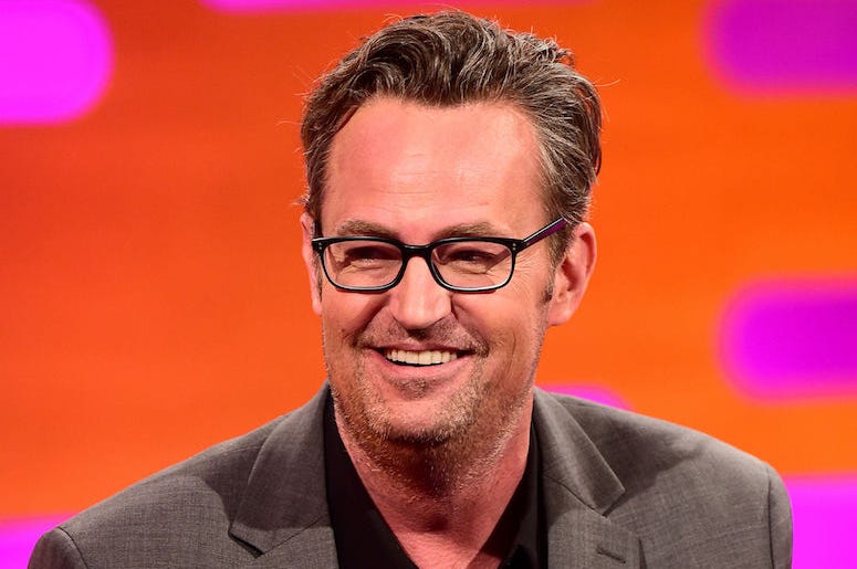 Matthew Perry, Talk Show, Smiling Matthew Perry, Talk Show, Smiling