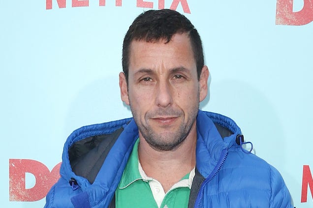 Adam Sandler, Ski Jacket, Red Carpet Adam Sandler, Ski Jacket, Red Carpet