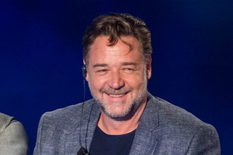 Russell Crowe, Smile, Suit Russell Crowe, Smile, Suit